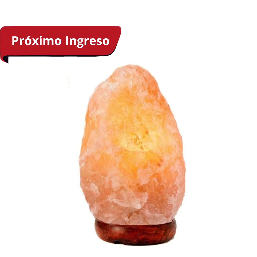 Lámpara de Sal de 1 a 2 Kg <br/>  + Cable - Precio Unitario 